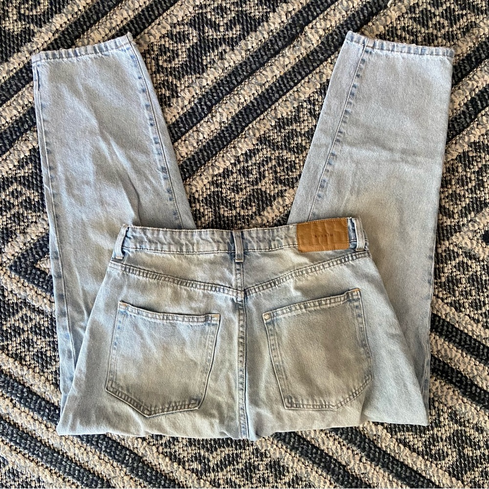 &Denim Sz 10 relaxed mom jeans